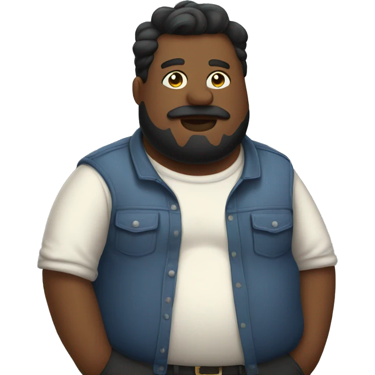 Fat discord mod WITH shirt emoji