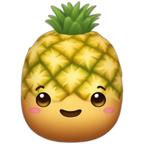 pineapple bun emoji