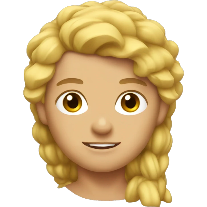Blonde barbarian emoji