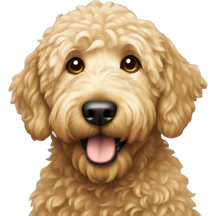 Golden doodle  emoji