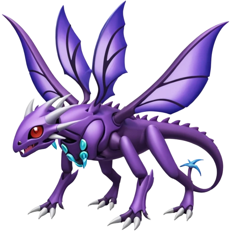 Genesect-Miraidon-Lunala-Fakémon-hybrid-creature (full body)  emoji