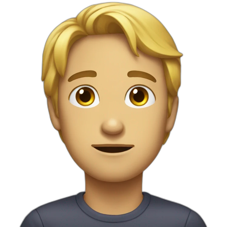 decu et triste  emoji