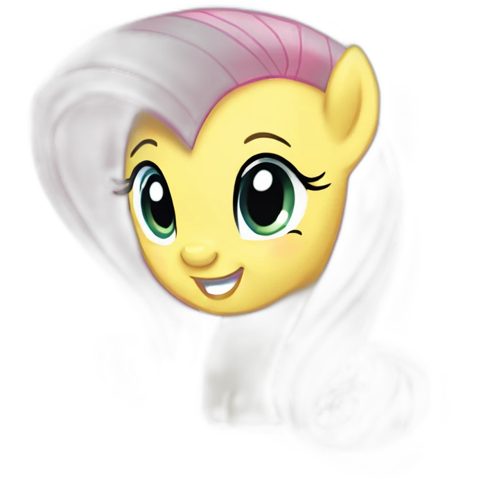Fluttershy my little pony emoji
