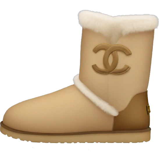 Chanel Ugg emoji