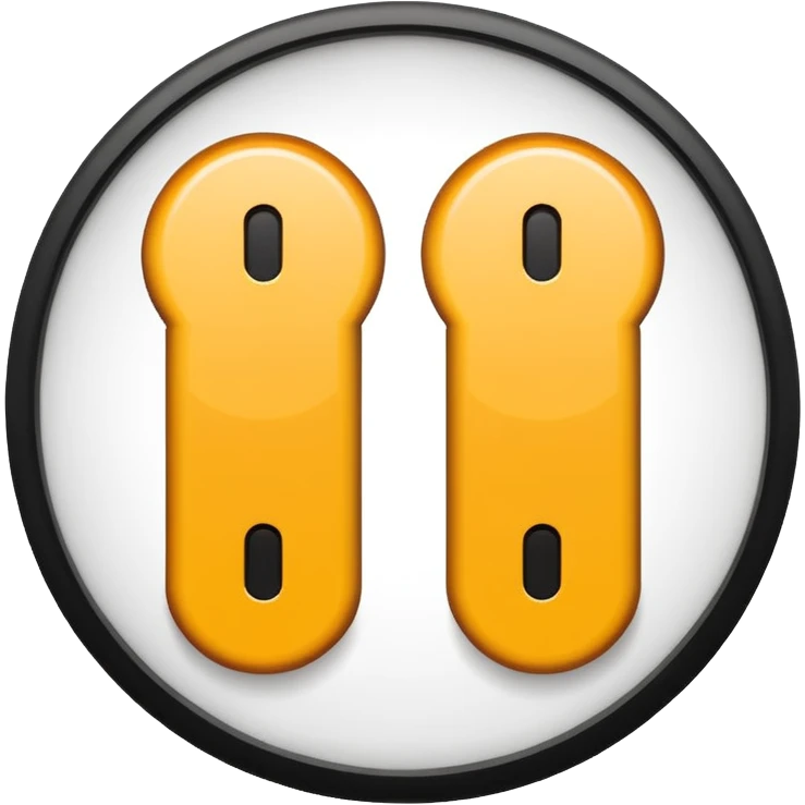 2 exclamation marks in a circle with white colour and its background colour colour must be light blue emoji