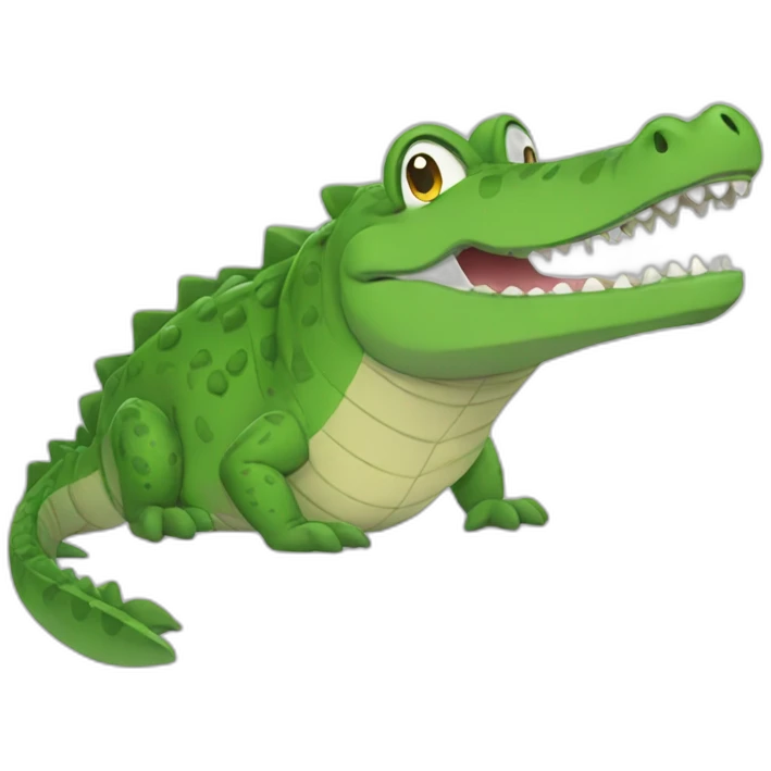 Anime crocodile emoji