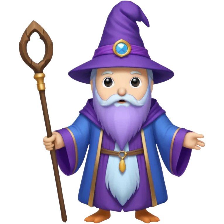 Penguin Wizard emoji