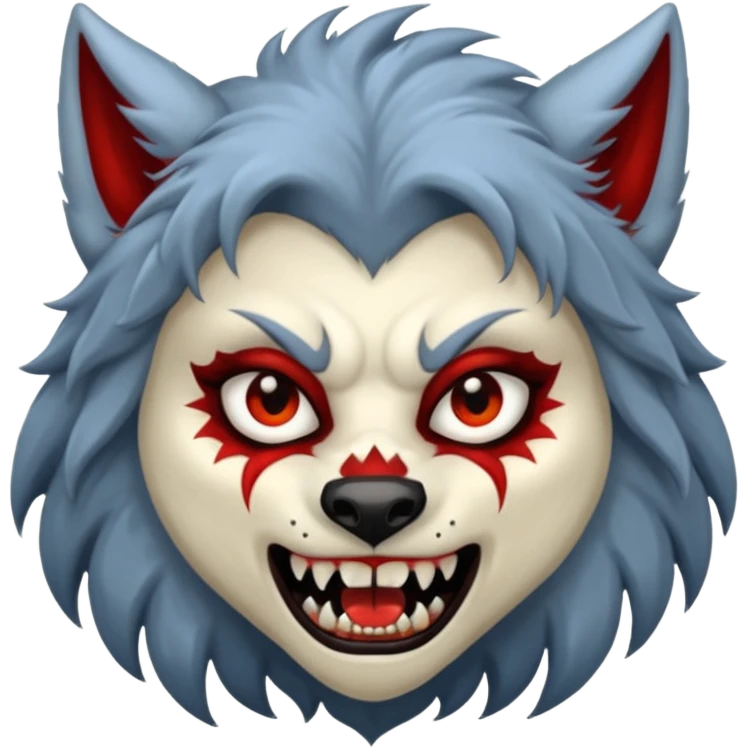 Female Werewolf emoji