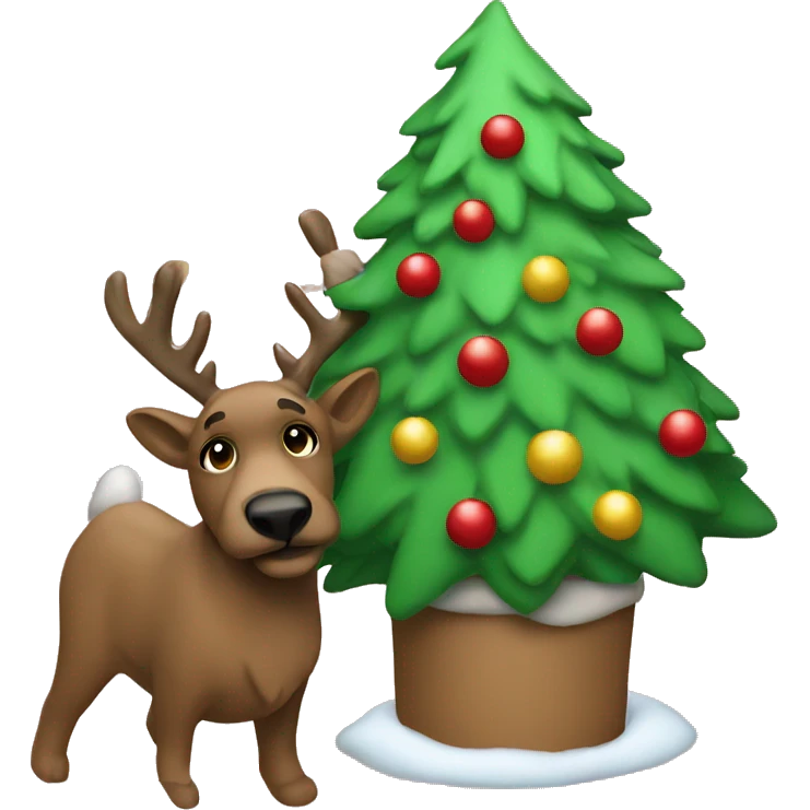 Christmas tres emoji