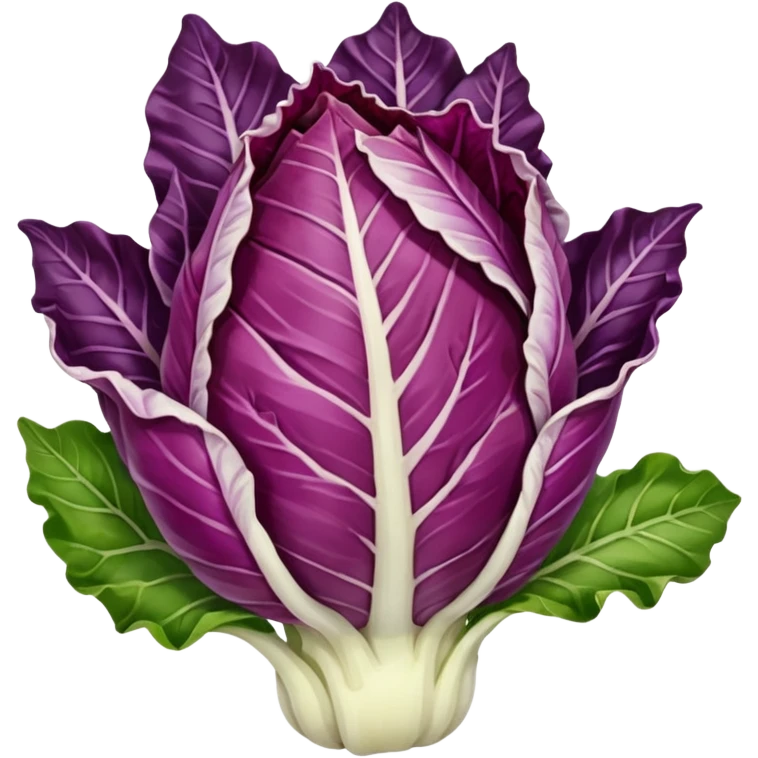 vitlof radicchio emoji