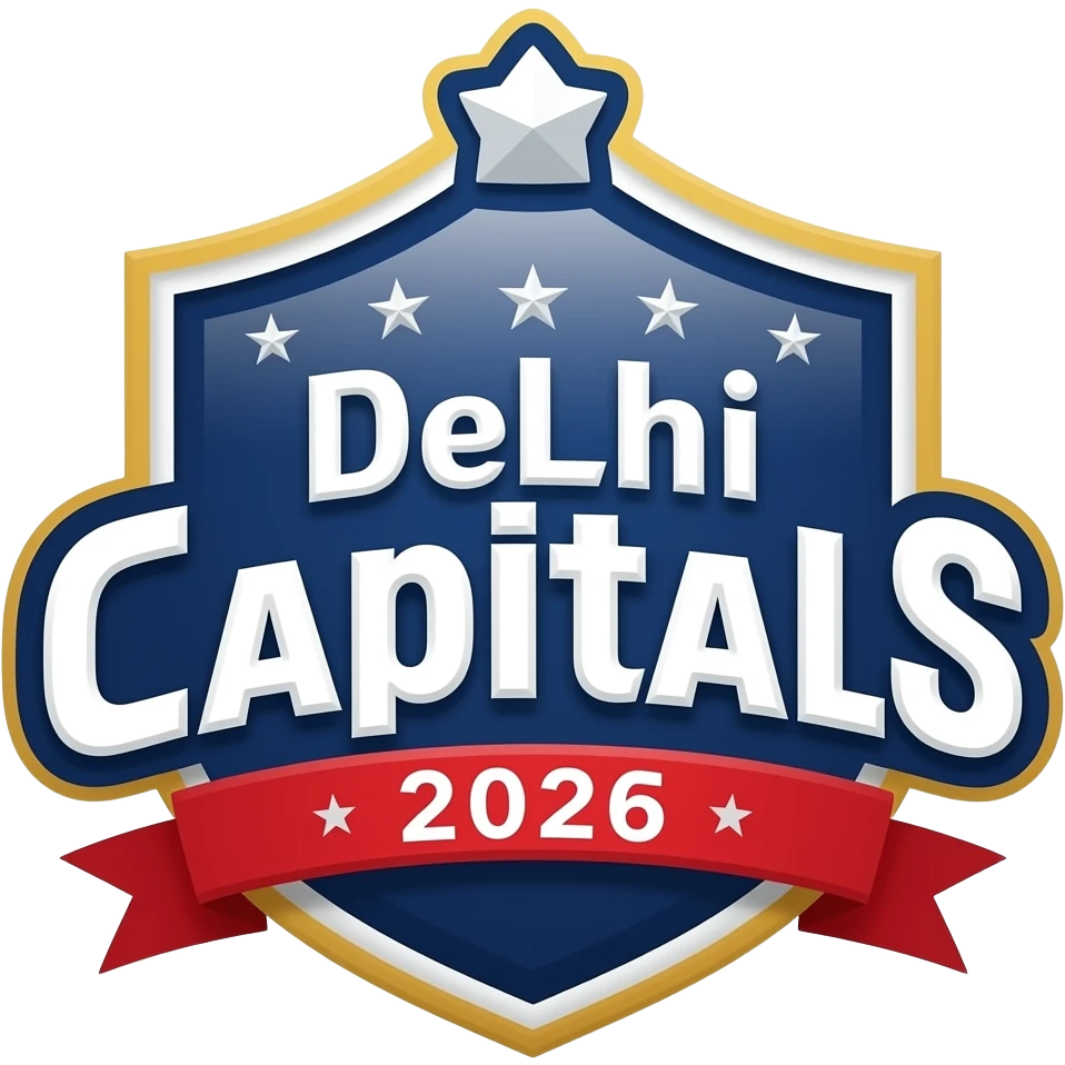Delhi capitals current 2026 logo updated emoji