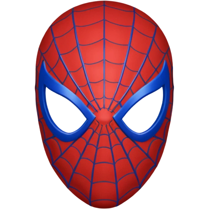 Spider man mask emoji