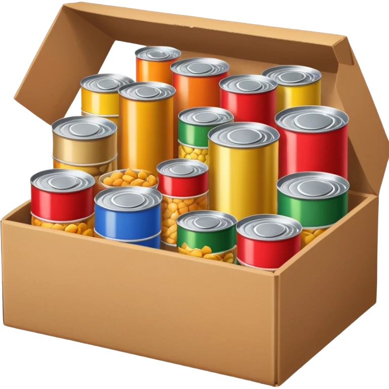 canned food in a box emoji