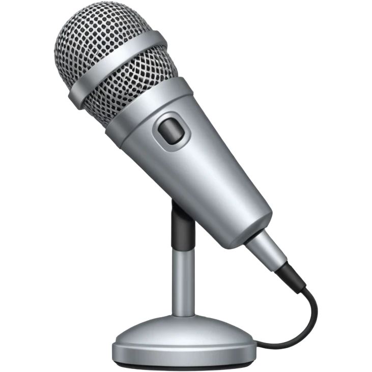 microphone emoji