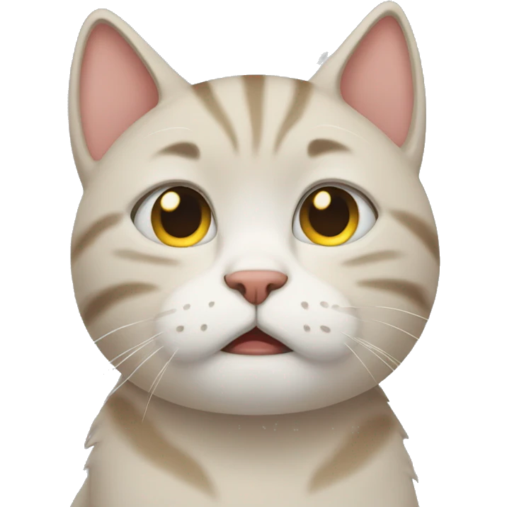 Crying cat emoji