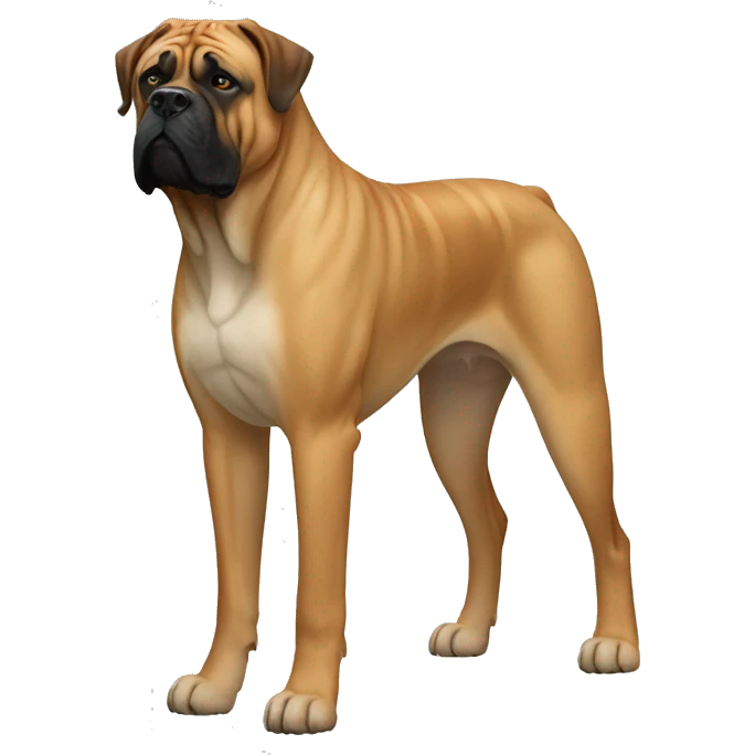 Bullmastiff Dog Breed Full Body emoji