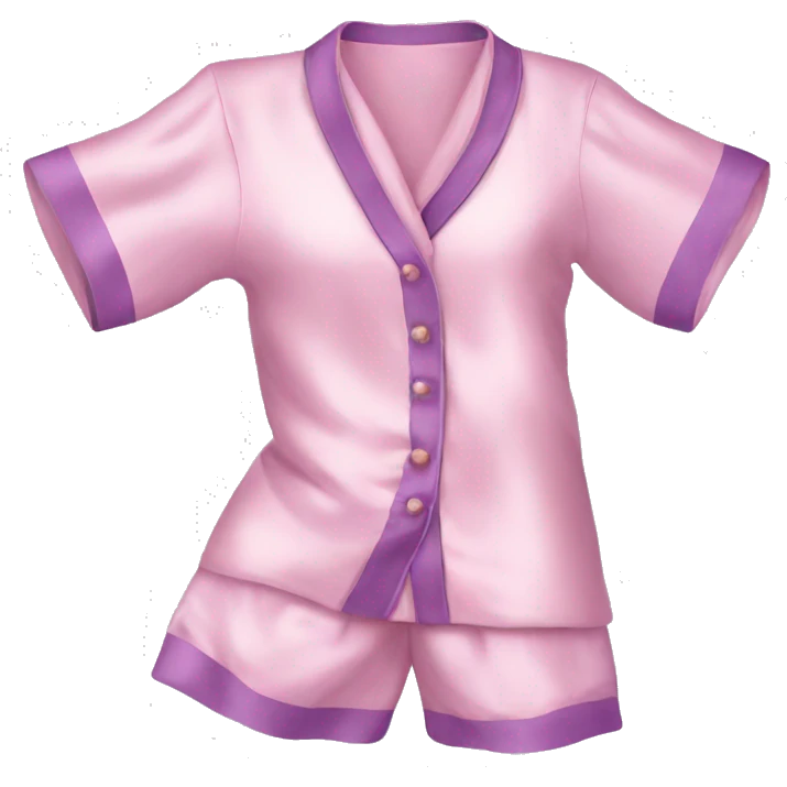 Silk pyjamas emoji