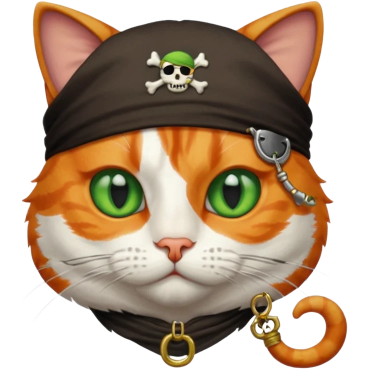 pirate cat emoji