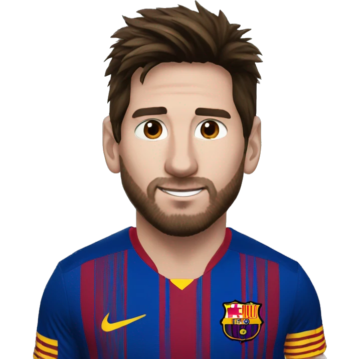 Messi gracioso emoji