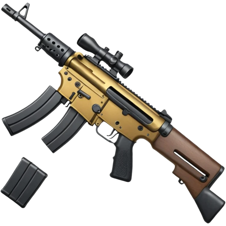 M16 service carbine rifle emoji