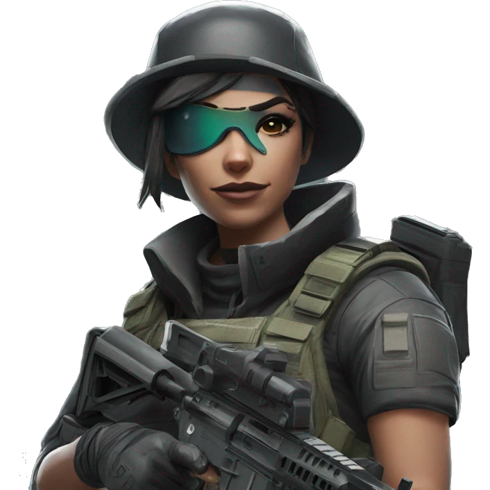 Rainbow six siege caveira emoji