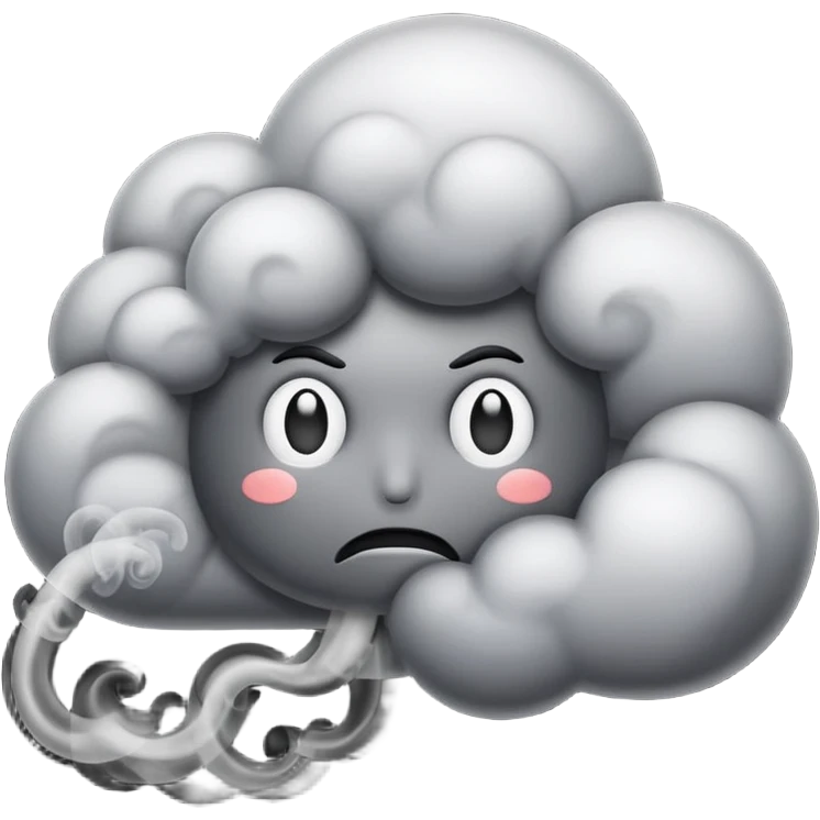 Fight Cloud emoji