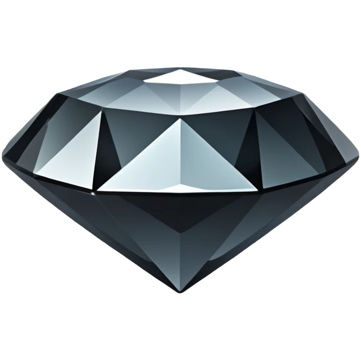 Black diamond emoji