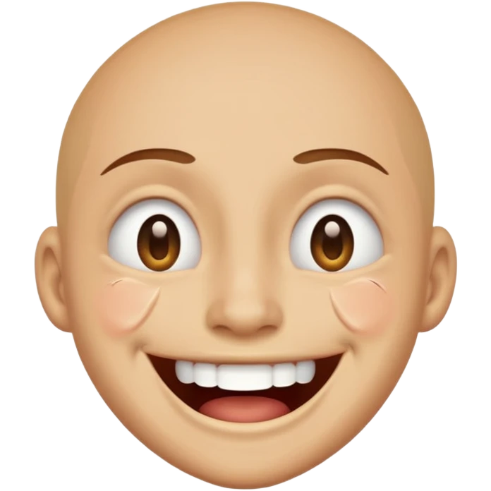 Laughing hard with tears coming out of eyes, pained eyes but still smiling forcefullt emoji