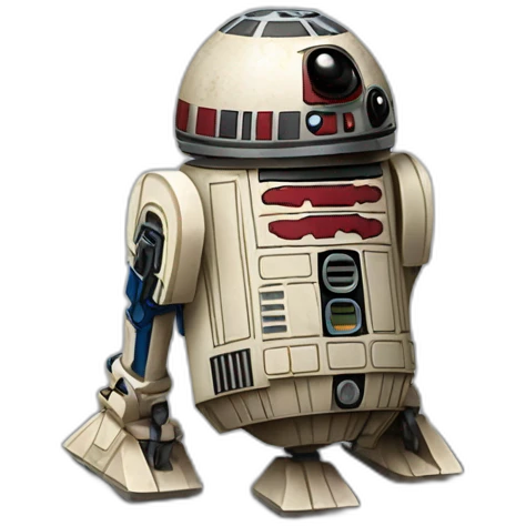 Star Wars battle droïde emoji