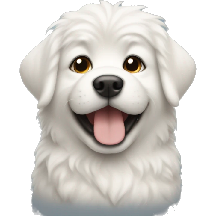 Samojeed puppy emoji