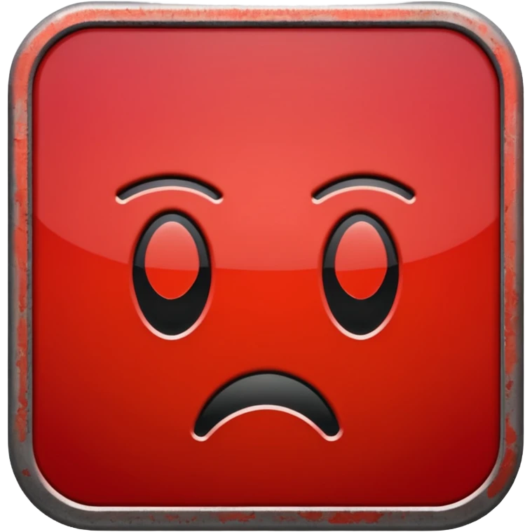 error sign emoji