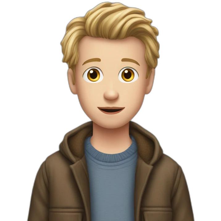 Home alone guy, McCauley Caulkyn, when he was young emoji
