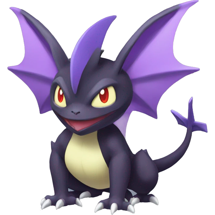 Noivern-Noibat-Nargacuga-Fakémon full body emoji