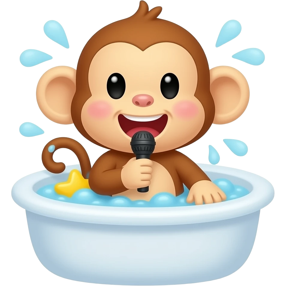 Vtech Monkey Sing And Sqeauk Bath Book emoji