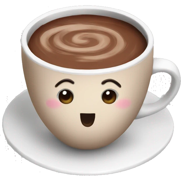 hot chocolate  emoji