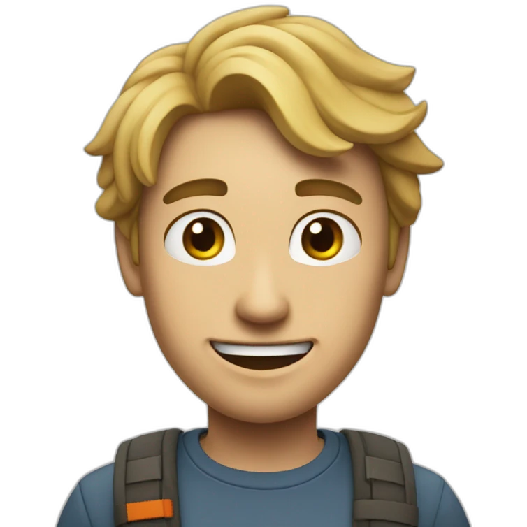netflix style logo for DUN.IM emoji