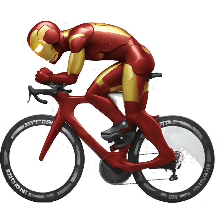 Ironman triathlon logo emoji