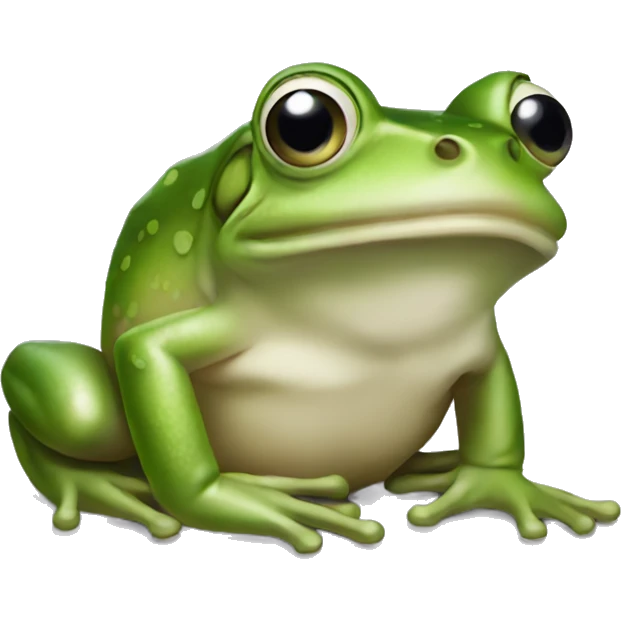 white-lipped frog emoji