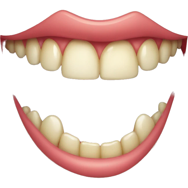 toothless mouth emoji
