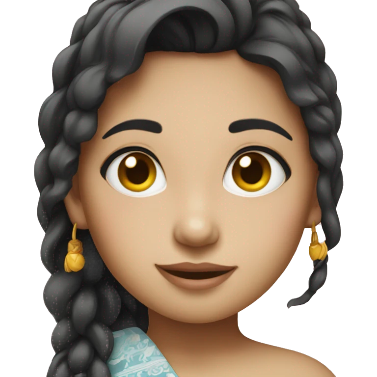 girl from bali  emoji
