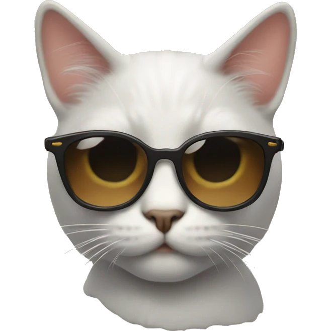 cat with sunglass emoji