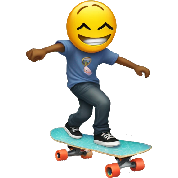 CT on skateboard  emoji