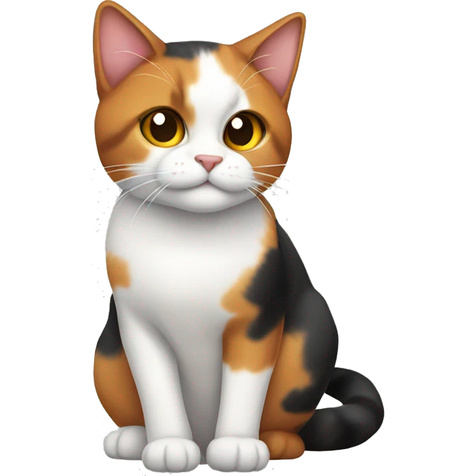 calico cat emoji