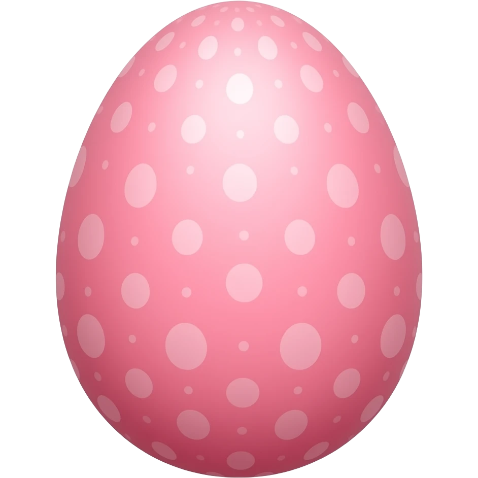 Easter pink emoji