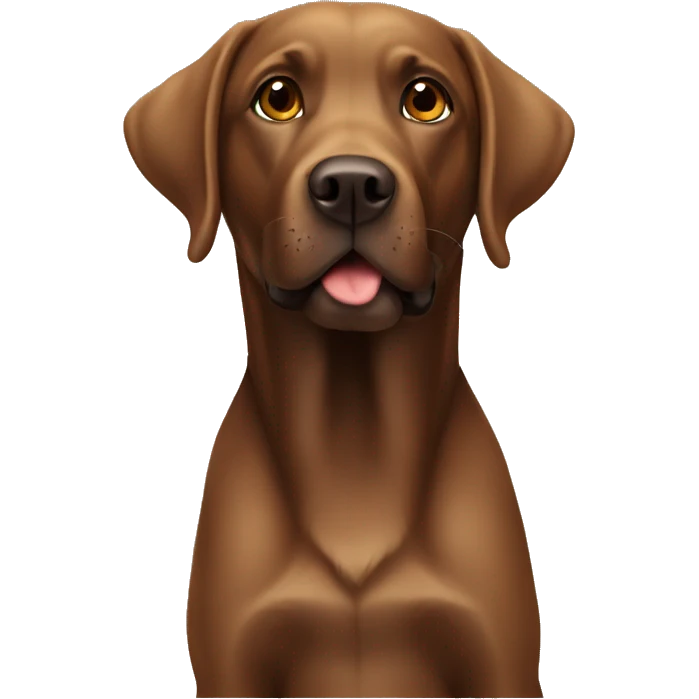 Labrador Brown  emoji