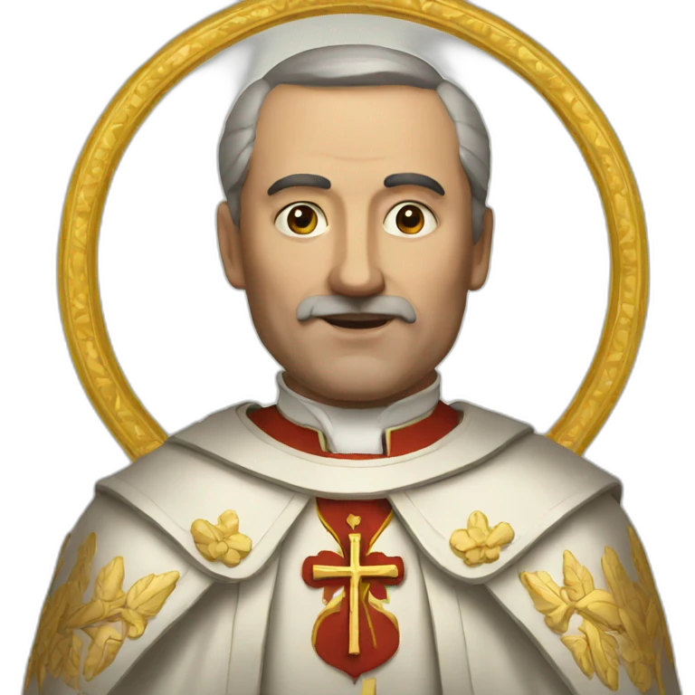 Catholic emperor emoji