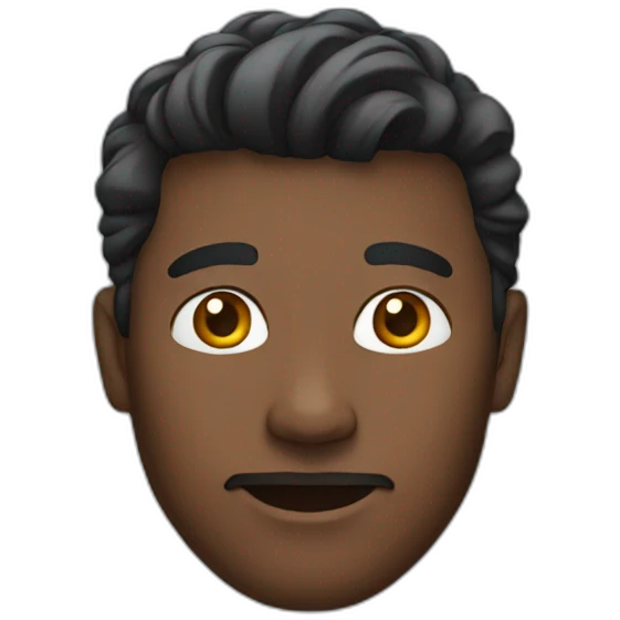 man with earrings emoji