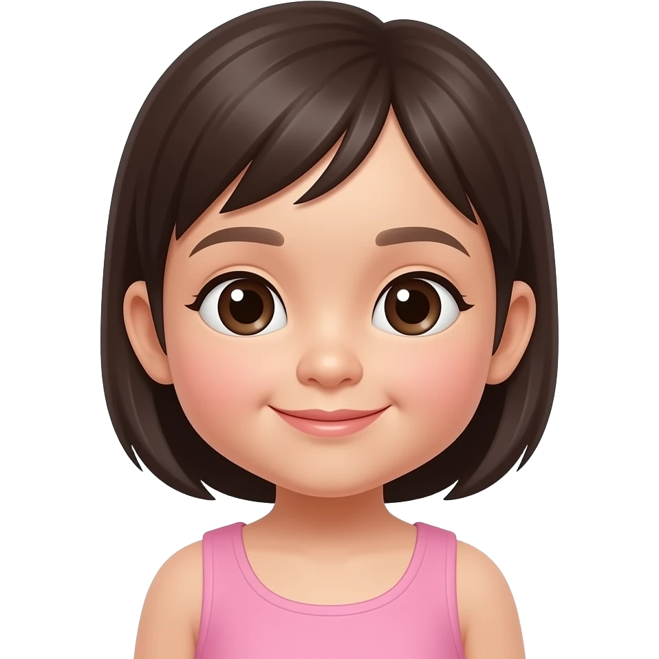 Asian newborn girl ios iphone emoji emoji