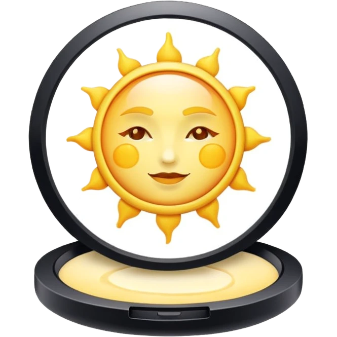 sun pact whit powder emoji