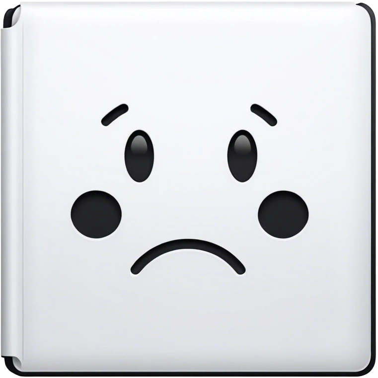 a white page with words emoji
